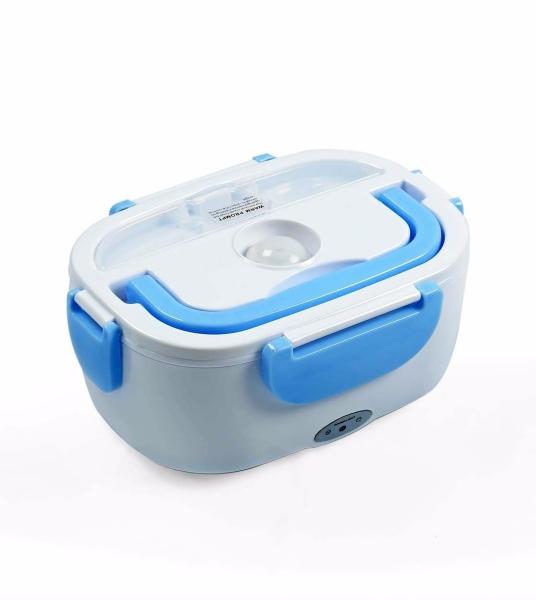 Marmita Elétrica Automática Bivolt Azul - Lunch Box