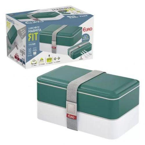 Marmita Lunch Box Fit Verde - Euro
