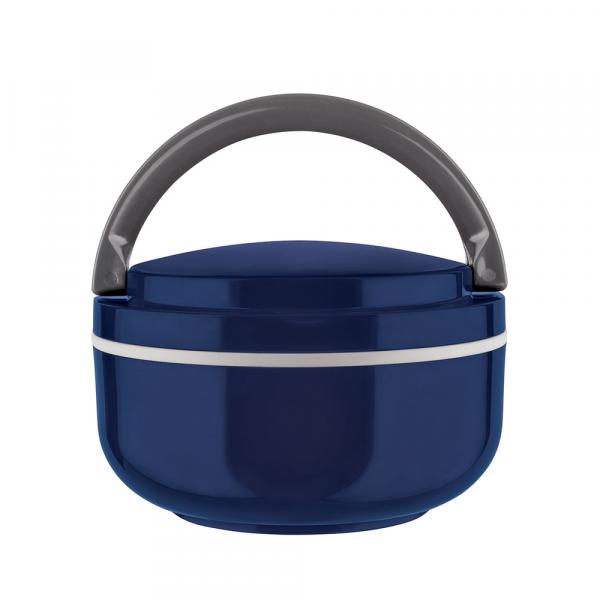 Marmita Lunch Box Microondas - Azul - Euro Design - Euro Home