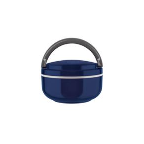 Marmita para Microondas Euro Lunch Box 700ml Azul Euro