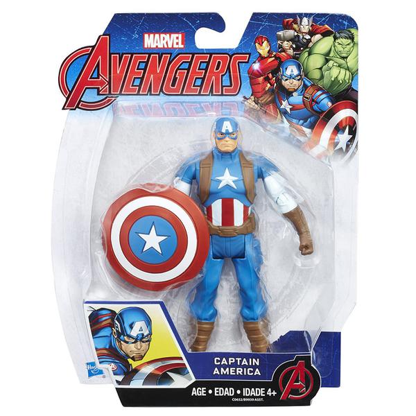 Marvel Avengers - Boneco Capitão América 15cm - Hasbro