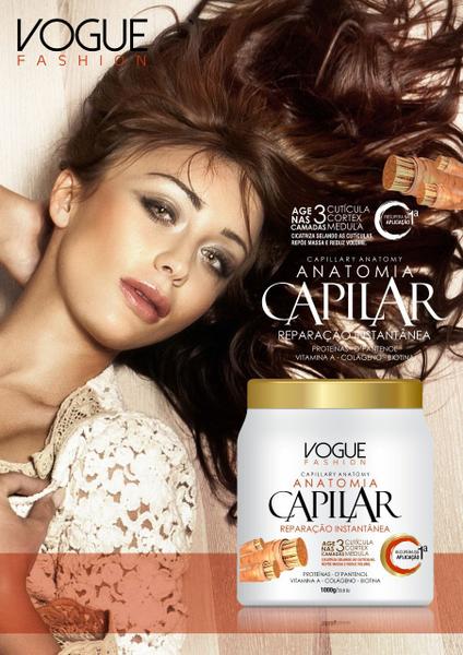 Mascara Anatomia Capilar Vogue Fashion 1Kg