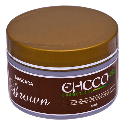 Máscara Brown Matizadora Reparadora Ehcco 250ml