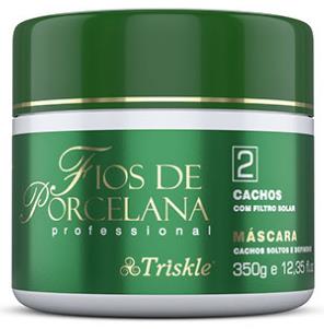 Máscara Cachos Fios de Porcelana Triskle 350G