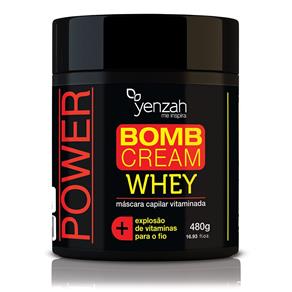 Tudo sobre 'Máscara Capilar Vitaminada Power Whey Bomb Cream 480G - Yenzah'