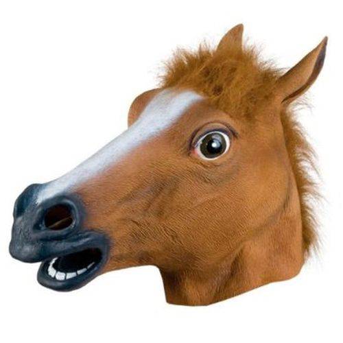Mascara de Cavalo Cabeça de Cavalo Fantasia Cosplay