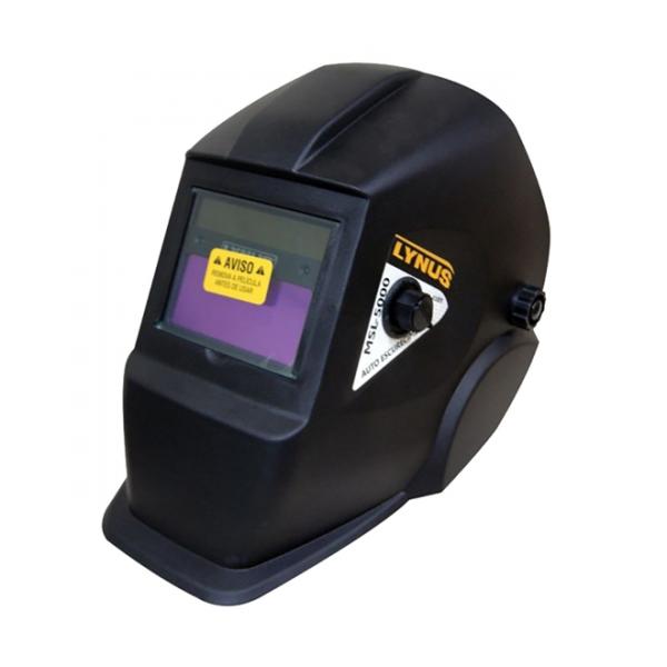Máscara de Solda Lynus MSL-5000 Escurecimento Automático