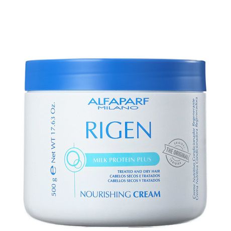 Máscara de Tratamento Alfaparf Rigen Milk Protein Plus Nourishing Cream - 500g