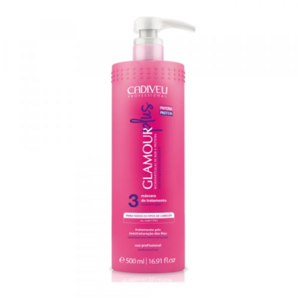 Máscara de Tratamento Cadiveu Glamour Plus 500ml