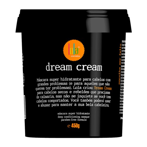 Máscara de Tratamento Dream Cream Lola Cosmetics 450g