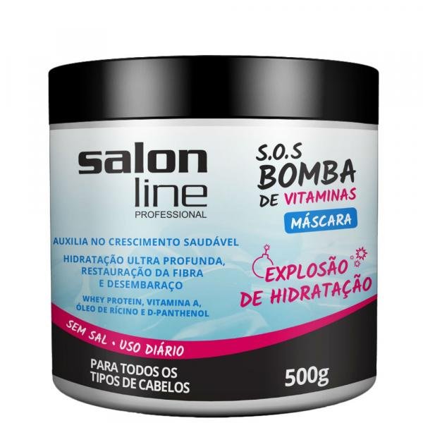 Máscara de Tratamento Salon Line Bomba de Vitaminas 500g