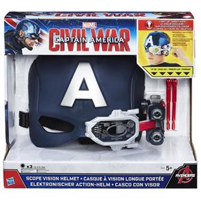 Máscara Eletrônica - Avengers - Capitão America - B5787 - Hasbro