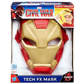 Máscara Eletrônica Hasbro Capitão América: Homem de Ferro FX B5784 – Vermelha e Amarela