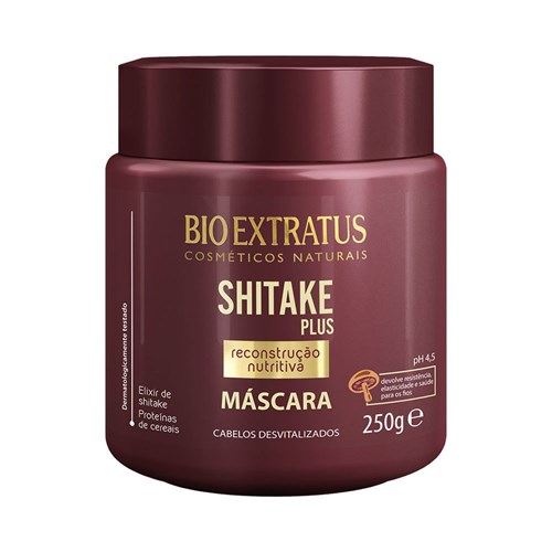 Máscara Hidratação Nutritiva Shitake Plus 250G - Bio Extratus