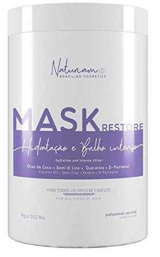 Tudo sobre 'Máscara Mask Restore Hidratação e Brilho Intenso Naturiam 1kg'