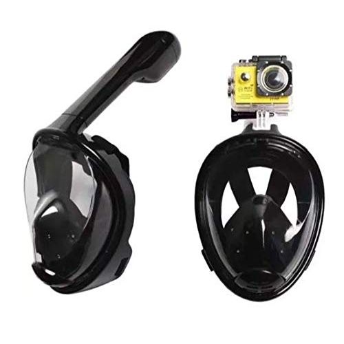 Mascara Mergulho Snorkel com Suporte para Gopro Câmera de Ação