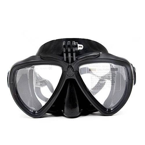 Mascara Óculos de Mergulho para Câmeras de Ação Telesin DIV-GS2 Tamanho Único Cor Preto