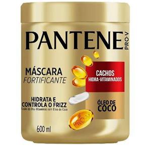 Máscara Pantene Cachos Hidra-Vitaminados de Óleo de Coco 600mL
