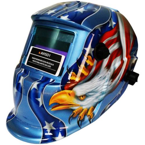 Máscara para Solda com Escurecimento Automático de 9 a 13 Modelo Águia Evald
