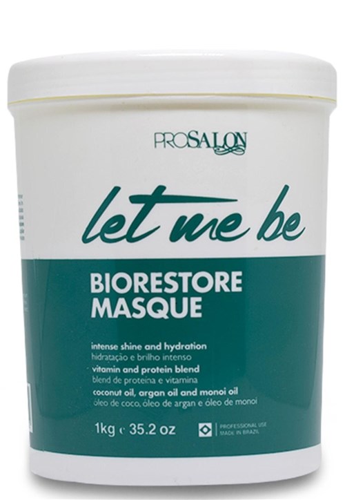 Máscara Pro Salon Let me Be Biorestore Masque 1kg