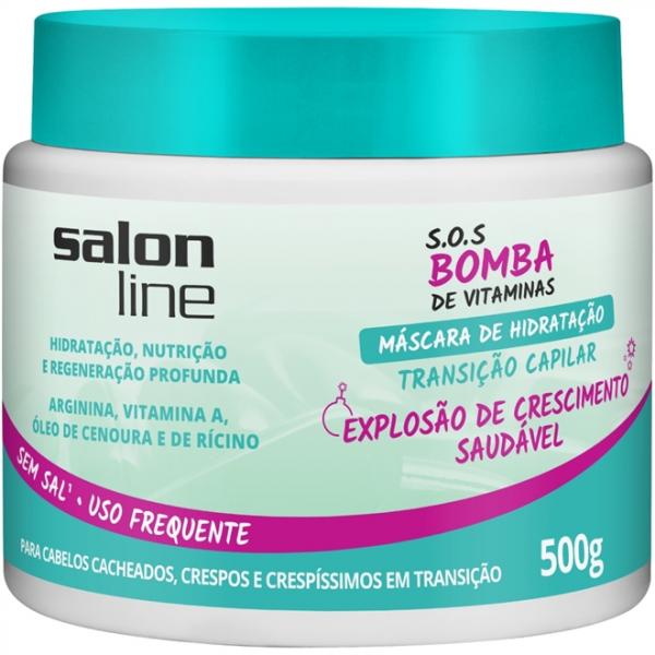 Máscara Sos Bomba Transição Capilar 500g - Salon Line - Salonline