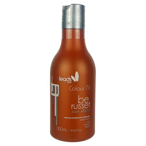 Máscara Tonalizante Hidratante Colour Tv Be Russet Sun Shine 300ml - Leads Care