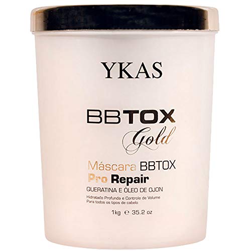 Máscara Ykas Bbtox Gold Repair Treatment - 1kg