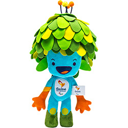 Mascote Rio 2016 Paralímpico 30cm