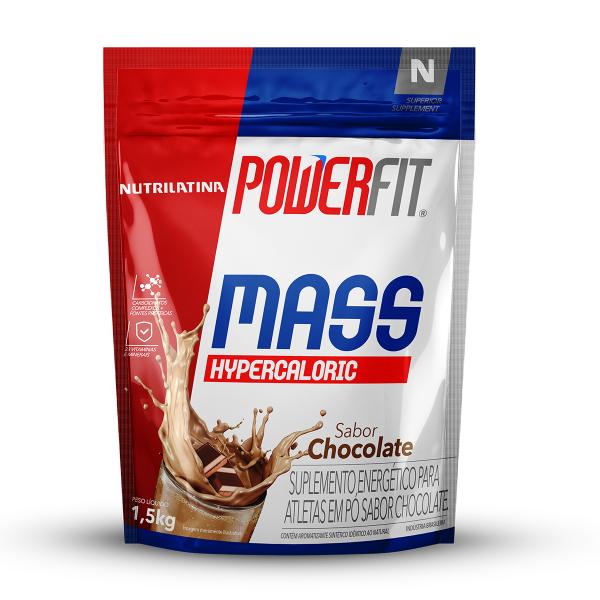 Mass 8500 - 1,5Kg - Powerfit - Nutrilatina - Chocolate