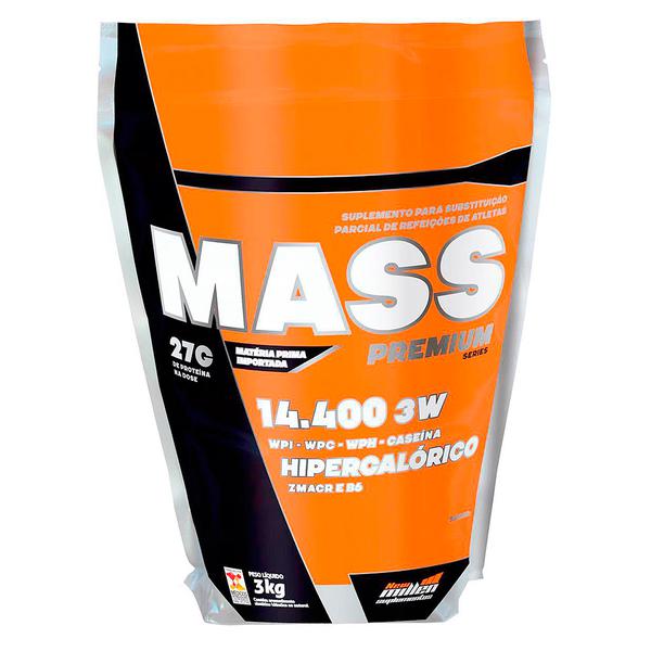 Mass Premium 14400 3kg Baunilha New Millen - New Millen