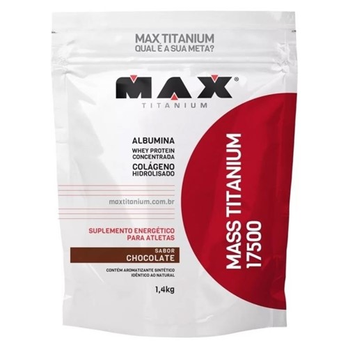 Mass Titanium 17500 1,4Kg Chocolate - Max Titanium