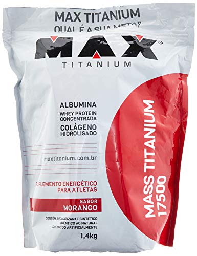 Mass Titanium 17500-1400g Refil Morango - Max Titanium, Max Titanium