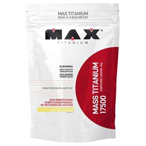 Mass Titanium 17500 (3Kg) - Max Titanium - LEITE CONDENSADO - 3 KG