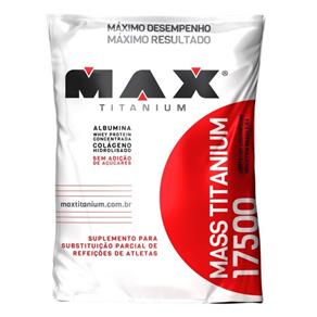 Mass Titanium 17500 Max Titanium Hipercalórico 3kg. - BAUNILHA - 3 KG