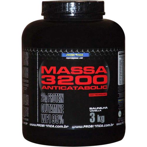 Massa 3200 Anticatabolic - 3Kg - Probiótica Professional Line