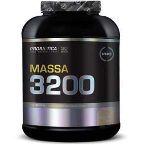 Massa 3200 - 3Kg - Probiótica - Baunilha - Baunilha - 3000g