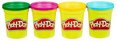 Massa de Modelar Play-doh com 4 Potes Hasbro