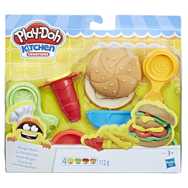 Massa de Modelar - Play-Doh - Conjunto Hamburger Divertido - Hasbro