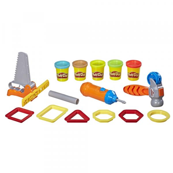 Massa de Modelar - Play-Doh - Kit de Consturção - Hasbro