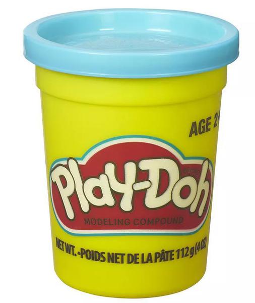 Massa de Modelar Play-doh Pote Individual 112gr Azul Claro - Hasbro