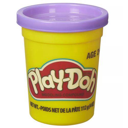 Massa de Modelar Play-doh Pote Individual 112gr Roxo - Hasbro