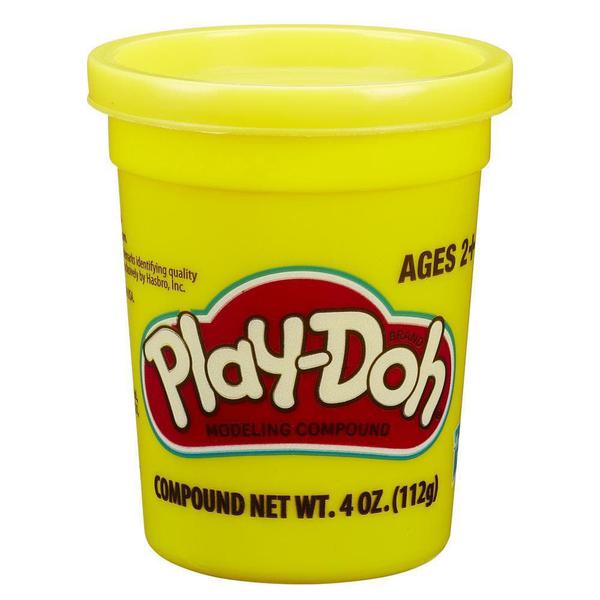 Massa de Modelar Play-Doh Pote Individual - Amarelo HASBRO - Play Doh