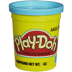 Massa de Modelar Play-Doh Pote Individual Azul Claro - Hasbro