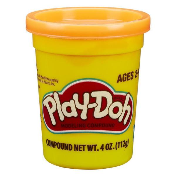 Massa de Modelar Play-Doh Pote Individual - Laranja HASBRO - Play Doh