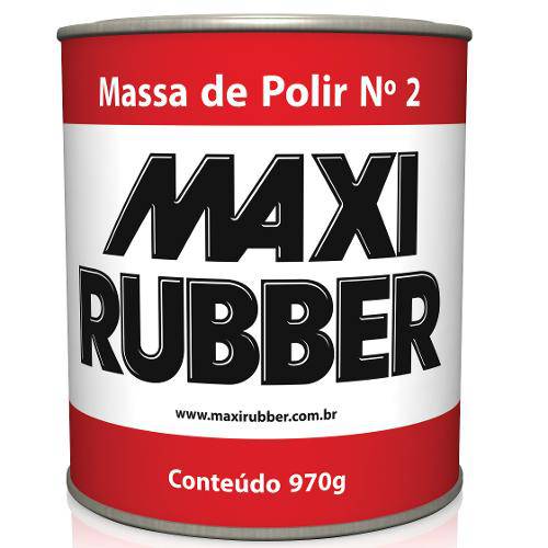 Massa de Paolir Nº 2 970grs Maxi Rubber