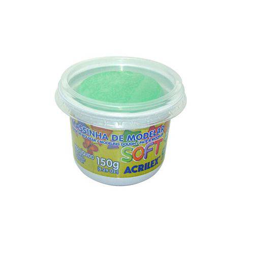 Massa Modelar Soft 150g Verde Acrilex