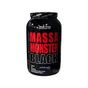 Massa Monster Black 1,5Kg - Probiótica - Chocolate