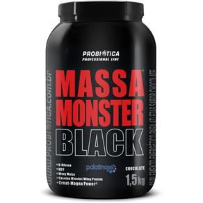 Massa Monster Black Chocolate 1,5Kg - Probiotica