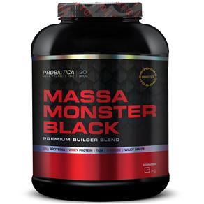 Massa Monster Black 3Kg Chocolate