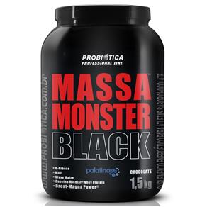 Massa Monster Black - Probiótica - Chocolate - 1,5 Kg